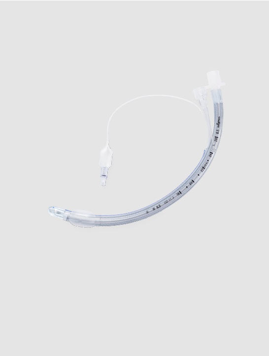 Disposable reinforced endotracheal tube with agile video-assistance